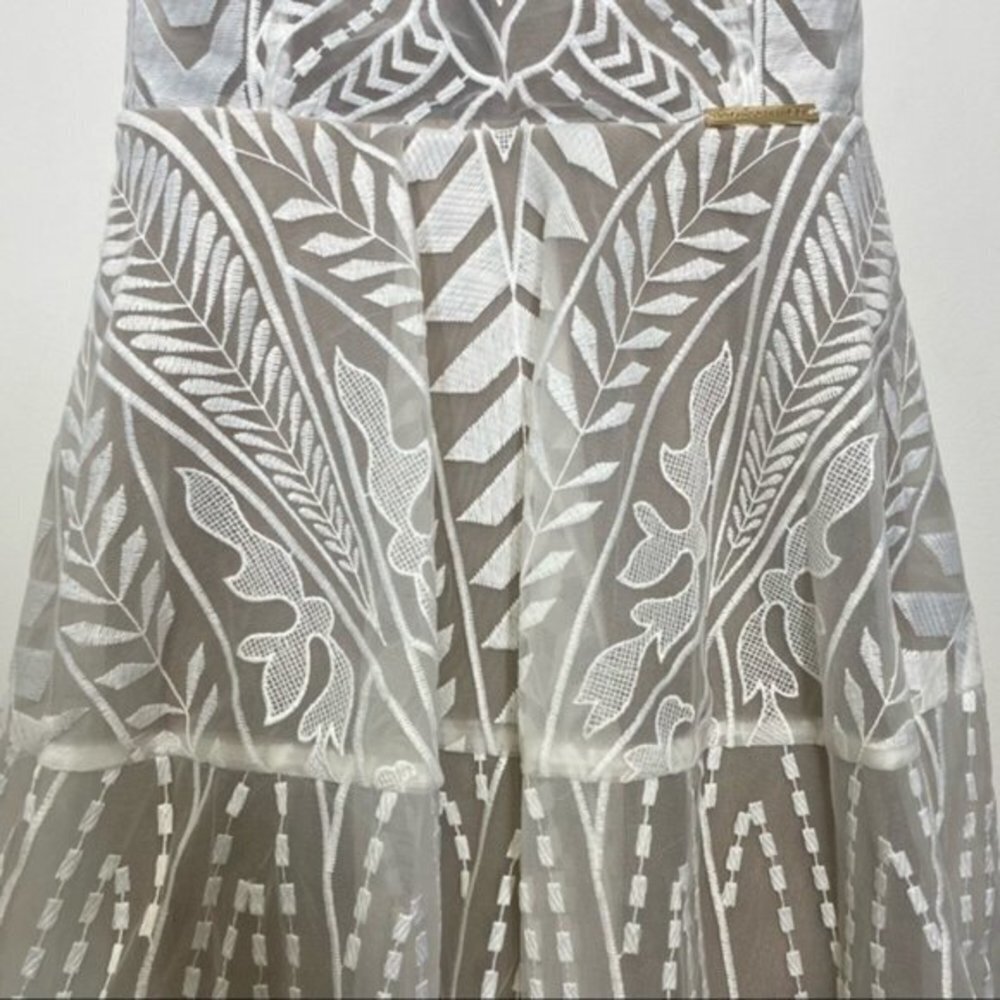 Bronx and Banco White Dress Women Size Medium - Picture 5 of 13